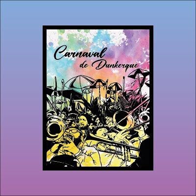 Poster del Carnevale di Dunkerque - La Band -