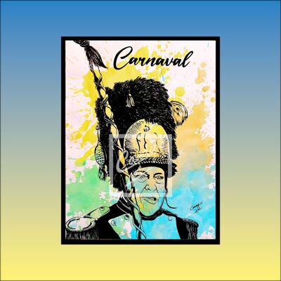 Cartel del Carnaval de Dunkerque - Tío Cô -