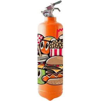 Extincteur Bishop Parigo Burger Orange / Fire extinguisher orange 1