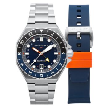 Spinnaker – DUMAS GMT AUTOMATIC – SP-5119-22 – Montre homme automatique 2