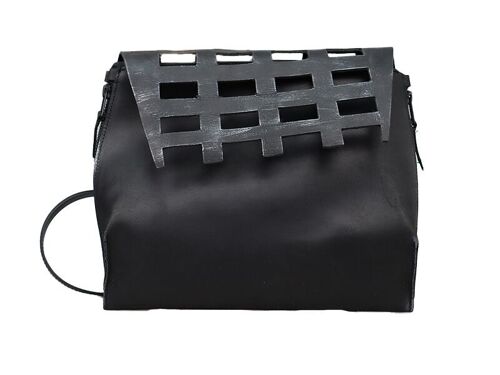 WOMEN LEATHER BAG M. FIG SS24