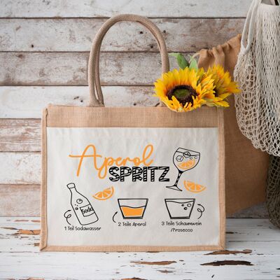 Mezcla de Aperol Spritz | Bolso de yute