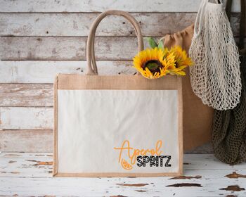 Aperol Spritz | Sac en jute