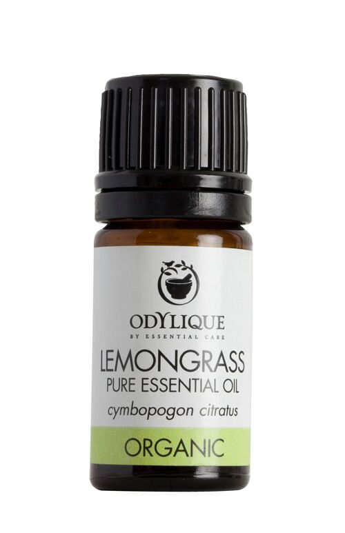 Lemongrass Essential Oil Organic 5ml