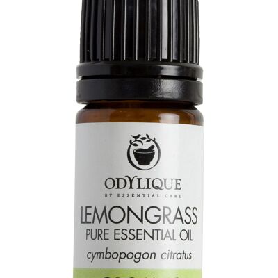 Lemongrass Essential Oil Organic 5ml