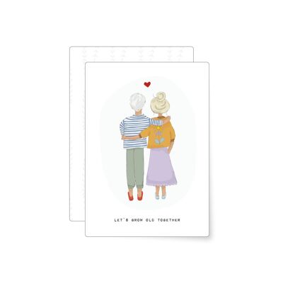 Verano viejo | tarjeta postal