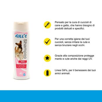 Shampoing pour chiots - Gill's Baby 2