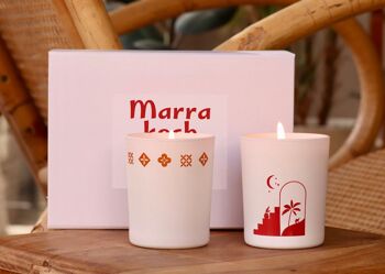 Coffret - Marrakech - 2 bougies parfumées 3