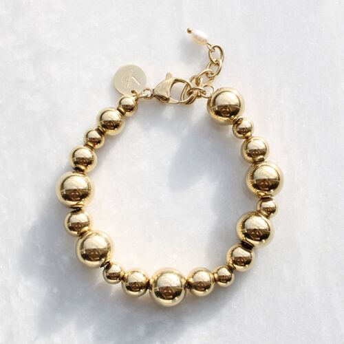 Golden Eye mix up adjustable bracelet