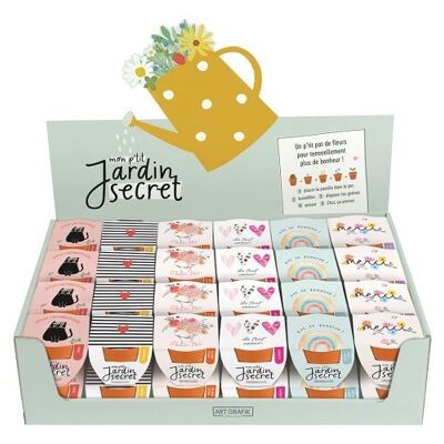 My little secret garden display 6 boxes assortment included