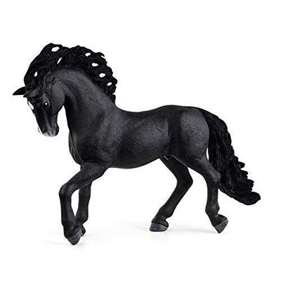 Schleich – Spanische reinrassige Hengstfigur: 14,4 x 4,2 x 11,5 cm – Univers Horse Club – Ref: 13923