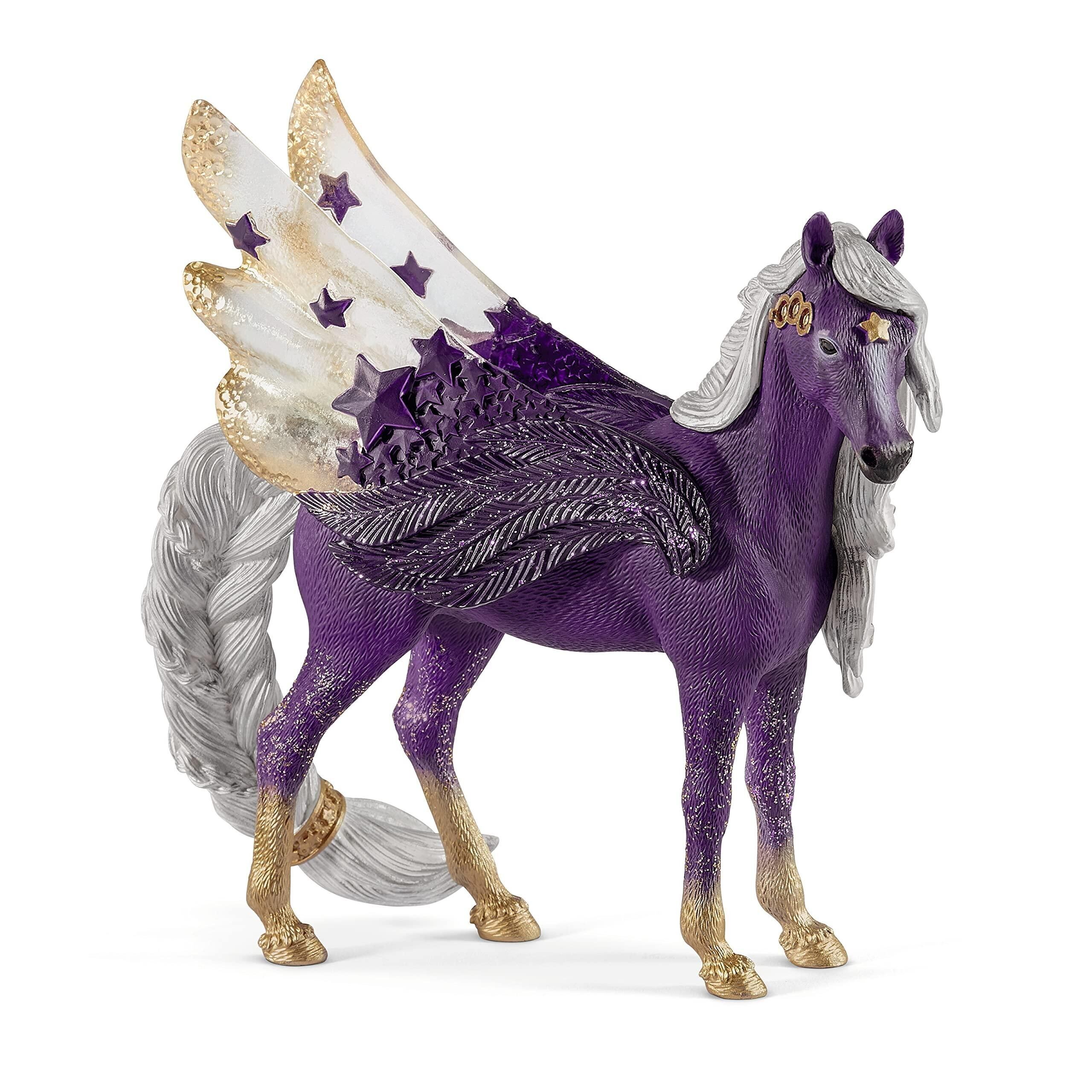 Schleich - Star Pegasus Figur, Stute: 15 x 8,20 x 18 cm - Bayala Universe - Ref: 70579