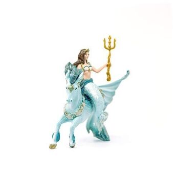 Schleich - Figurine Sirène Eyela sur Cheval de mer : 15,5 x 8,2 x 18 cm - Univers Bayala - Réf : 70594 2