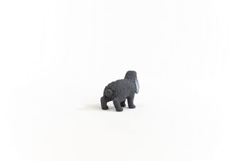Schleich - Figurine Lapin bélier Gris : 4,2 x 2,1 x 3,4 cm - Univers Farm World - Réf : 13935 4