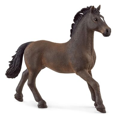 Schleich - Figura Semental Oldenburg Marrón: 14 x 4,5 x 12 cm - Univers Horse Club - Ref: 13946