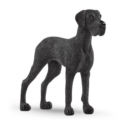 Schleich – Deutsche Dogge-Figur: 7,8 x 1,65 x 6,3 cm – Univers Farm World – Ref: 13962