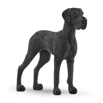Schleich - Figurine Dogue Allemand : 7,8 x 1,65 x 6,3 cm - Univers Farm World - Réf : 13962 1