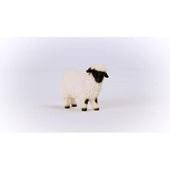 Schleich - Figurine Mouton Nez Noir : 7,5 x 3 x 6 cm - Univers Farm World - Réf : 13965 3