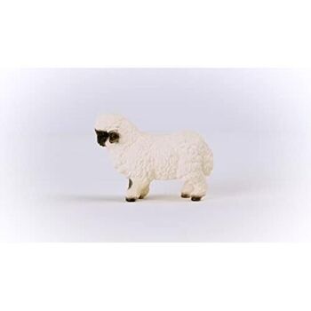 Schleich - Figurine Mouton Nez Noir : 7,5 x 3 x 6 cm - Univers Farm World - Réf : 13965 4