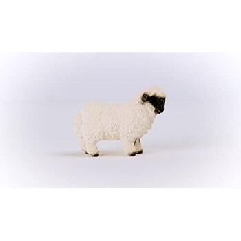 Schleich - Figurine Mouton Nez Noir : 7,5 x 3 x 6 cm - Univers Farm World - Réf : 13965 5
