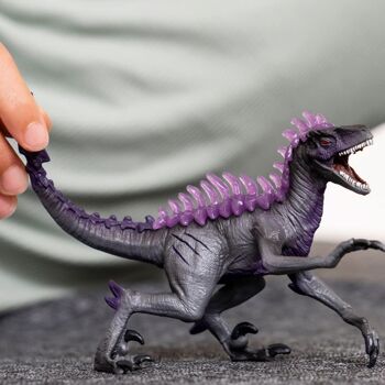 Schleich - Figurine Raptor des Ténèbre : 13,7 x 5,9 x 9,6 cm - Univers Eldrador Creatures - Réf : 70154 2