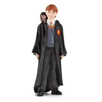 Schleich - Figurines Ron et croûtard : 3,7 x 2,2 x 10,2 cm - Univers Harry Potter, Wizarding World - Réf : 42634 4