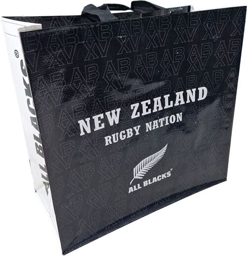 Sac shopping - All Blacks (Rugby - Sport - Courses -développement durable - écologique)