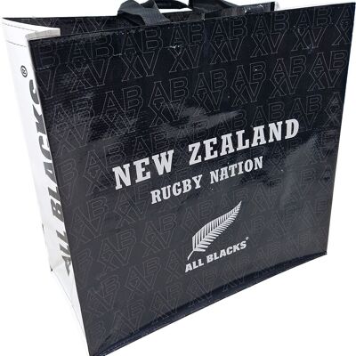 Sac shopping - All Blacks (Rugby - Sport - Courses -développement durable - écologique)
