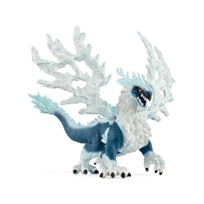 Schleich - Statuetta Drago di ghiaccio: 20 x 14,8 x 13 cm - Universo di Eldrador Creatures - Rif: 70790