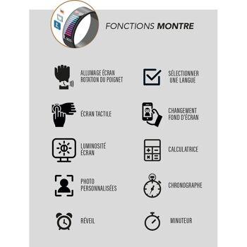 Montre Connectée SMARTY2.0 - Super Amoled - SW070C 3