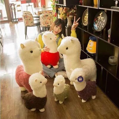 Kawaii alpaca plush toy