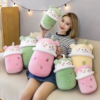 Kawaii bear cup plush toy