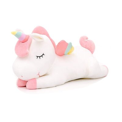 Large kawaii unicorn plush toy