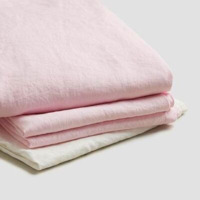 Blush Pink Basic Bundle - Super King (with Super King Pillowcases)