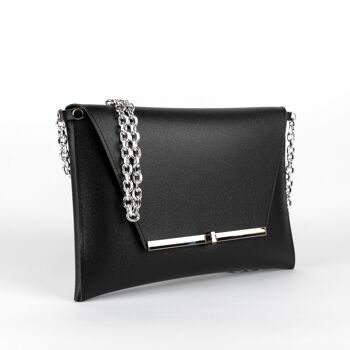 Pochette Sac à Main et Bandoulière Noir 2