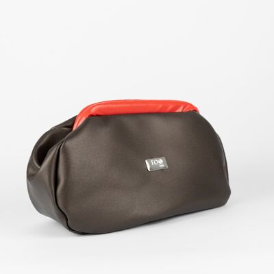 Brown Fluffy Bag