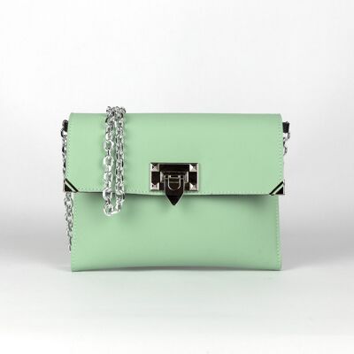 Clutch mini en aguamarina