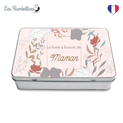 Carla Flower Mom Metal Box