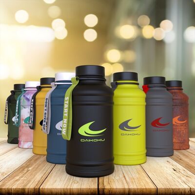 Stainless Steel Water Bottle 1.3L | Daikoku Leak Proof Thermos Bottle | Double Wall Thermal Insulation