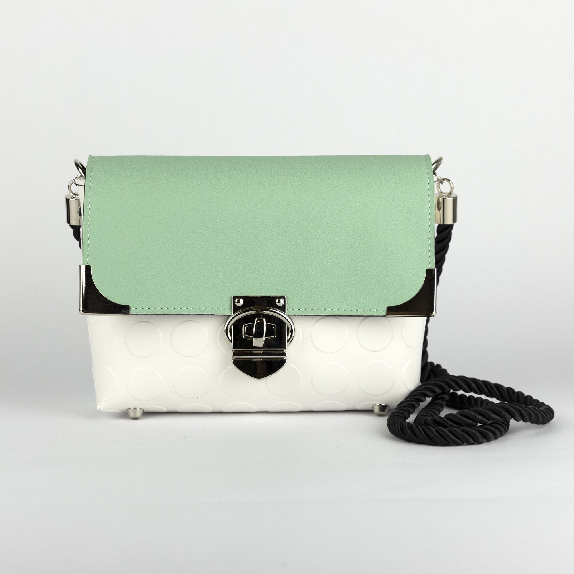 Borsa Shopper In Tessuto PP Intrecciato - Numeri Marittimo Design - Tracolla Riutilizzabile