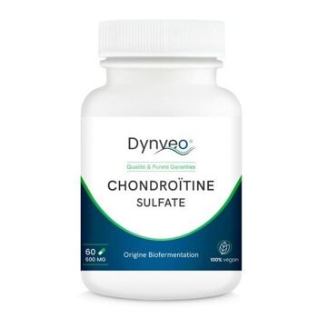 Chondroïtine sulfate - bioactive et vegan - 600 MG / 60 gélules 1