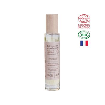 Huile sèche nourrissante bio parfum vanille jasmin (105ml) 3
