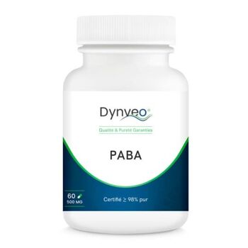 PABA - Vitamine N10 hautement dosée - 500 mg / 60 gélules 1