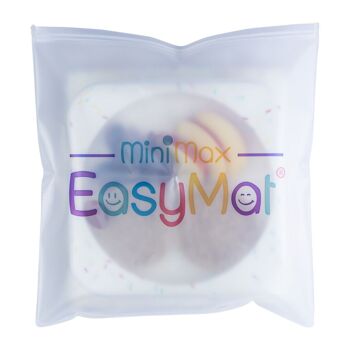 EasyMat MiniMax Sprinkles, plaque d'aspiration portable ouverte avec couvercle et étui de transport 5