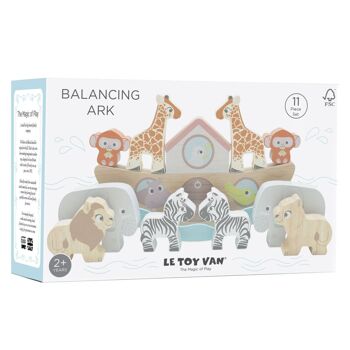 Noah's Balancing Game TV214-C/ Noah's Balancing Ark Animal Stacker (nouveau look) 5