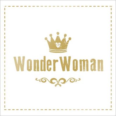 Wonder Woman or 33x33cm