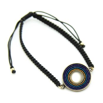 India Antik Bracelet 02 - bracelet à tirer avec élément décoratif coloré 28