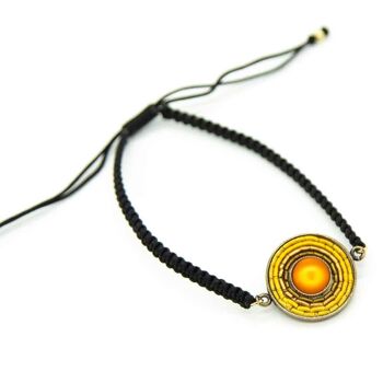 India Antik Bracelet 02 - bracelet à tirer avec élément décoratif coloré 36