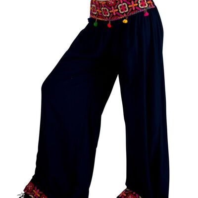 Ethnic Pants with Embroidery