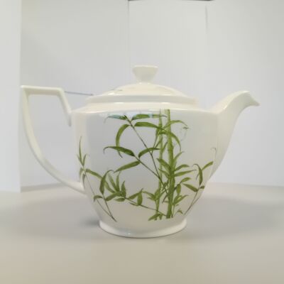 1L Bamboo teapot with filter